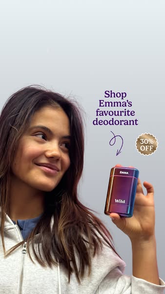 Emma Raducanu ad