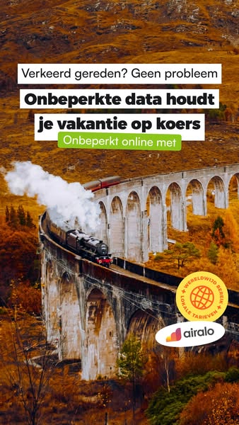 This Airalo ad emphasizes how easy it is to navigate foreign lands with their product. The user won't get lost while