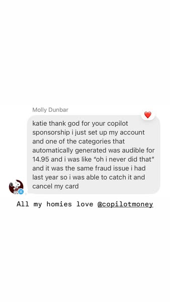 Money with Katie ad
