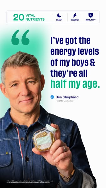Ben Shephard ad