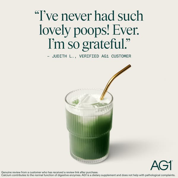 AG1 by Athletic Greens ad