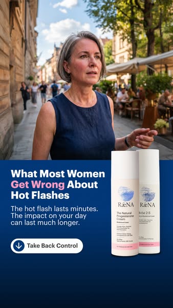 Raena Health & Hormones ad