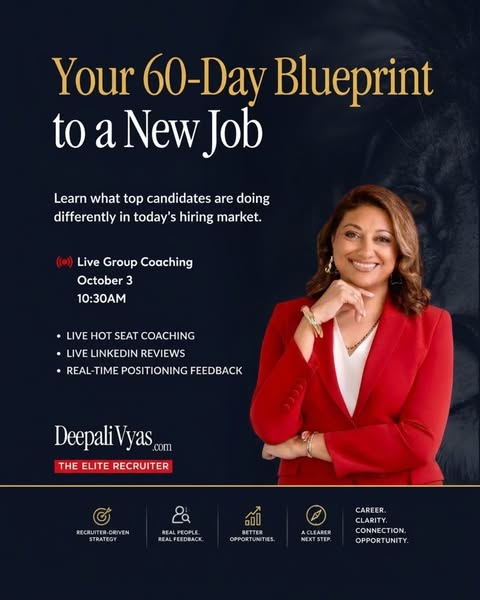 Elite Recruiter - Deepali Vyas ad