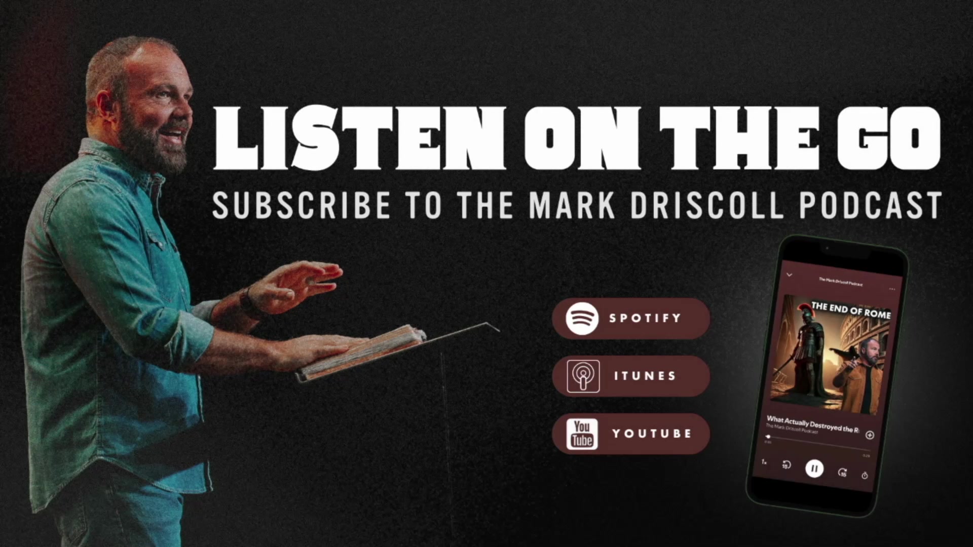 Pastor Mark Driscoll ad