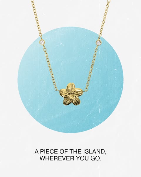 Stay Golden HI Jewelry ad