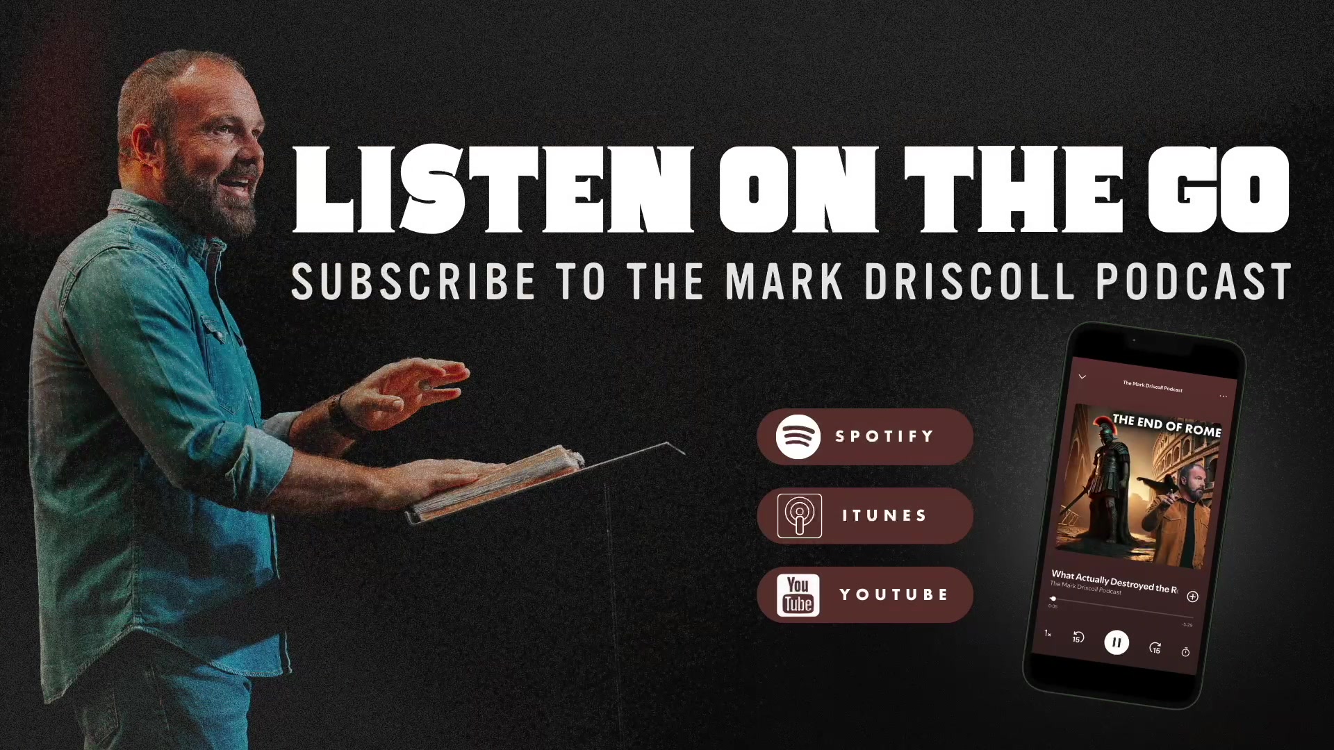 Pastor Mark Driscoll ad