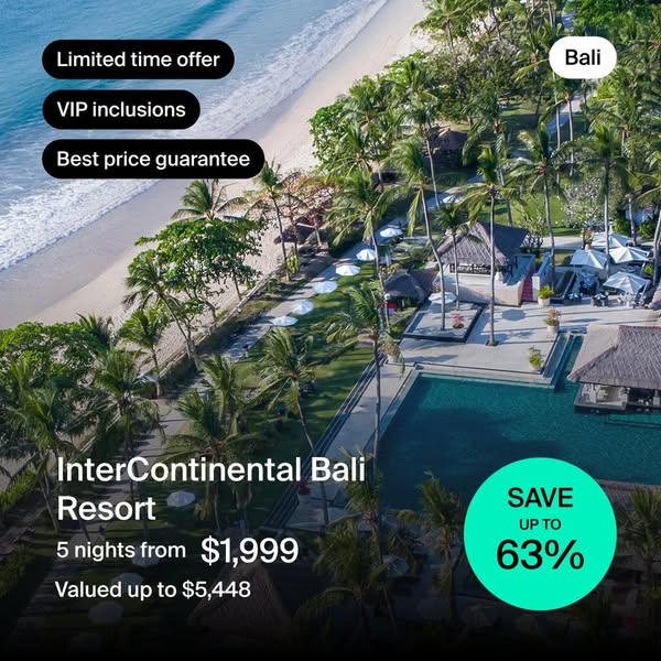 Luxury Escapes ad