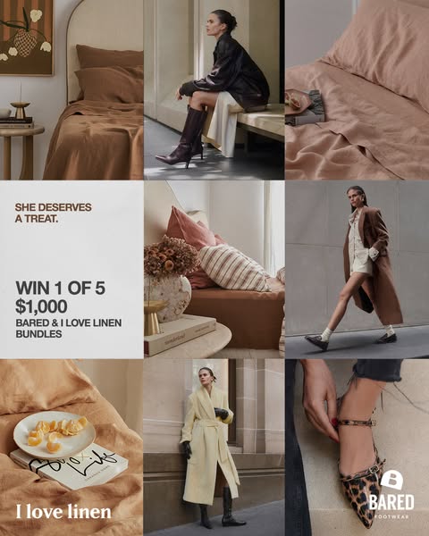 I Love Linen ad