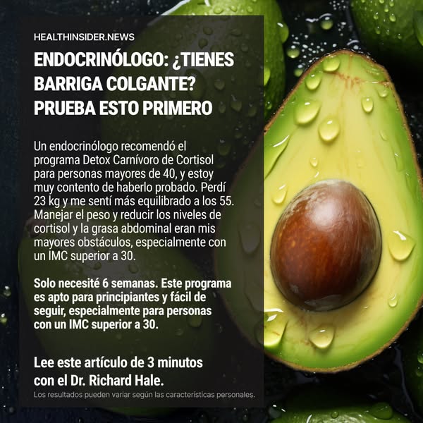 This ad promotes a carnivore-based detox program designed to help people over 40 lose weight and reduce cortisol levels.