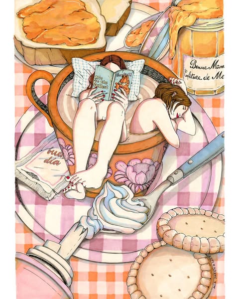 Ana Jarén Illustration ad