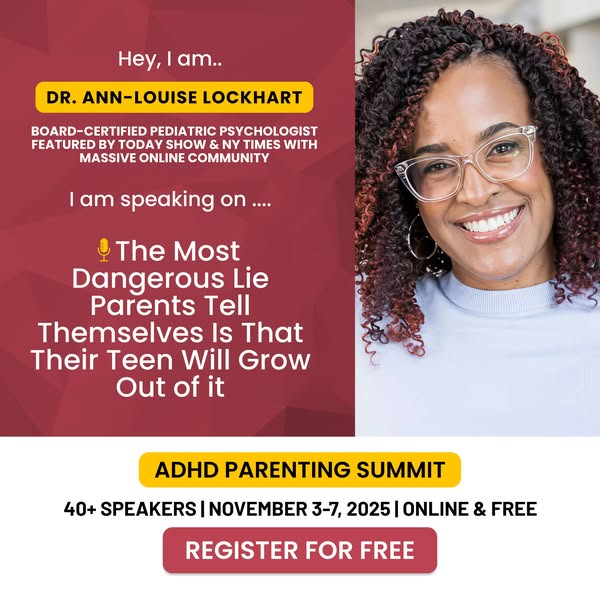 Dr. Ann-Louise Lockhart, A New Day Pediatric Psychology ad