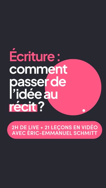 Eric Emmanuel Schmitt ad