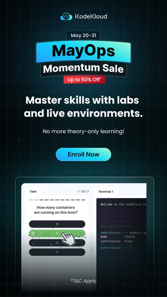 KodeKloud ad