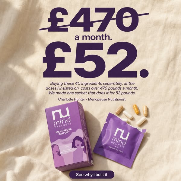 Charlotte Hunter Nutrition ad