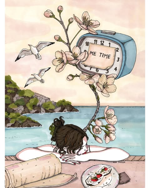 Ana Jarén Illustration ad