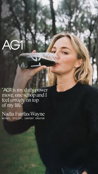 Nadia Fairfax ad