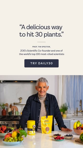 Professor Tim Spector ad