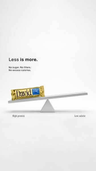 David Protein ad