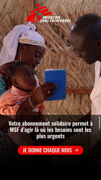 This ad for Medecins Sans Frontieres is targeted toward people who want to support a worthy cause.  It features an image