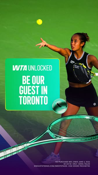This ad promotes a sweepstakes where people can enter for a chance to win a trip to Toronto.