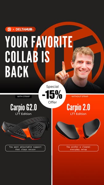 Linus Tech Tips ad