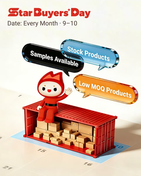 This ad promotes a Star Buyers Day event that occurs every month on the 9th and 10th. The ad highlights the availability