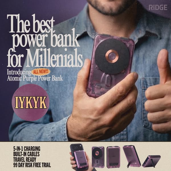 The Ridge ad