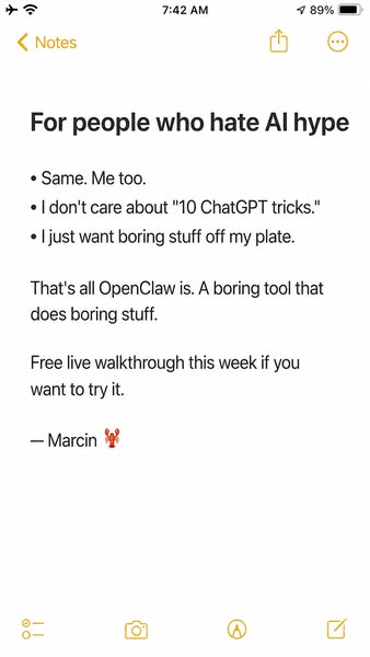 Marcin AI ad