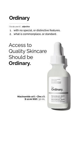The Ordinary ad