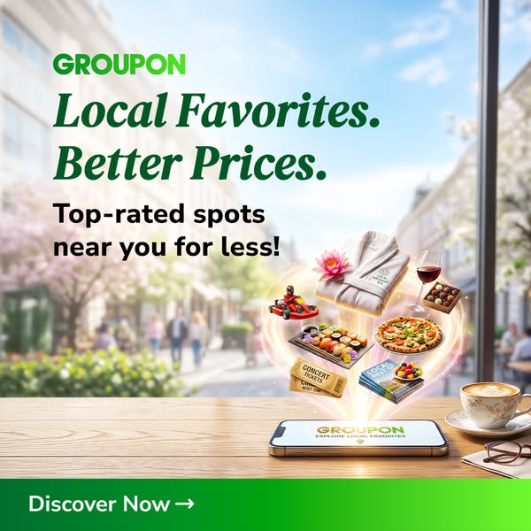 Groupon ad