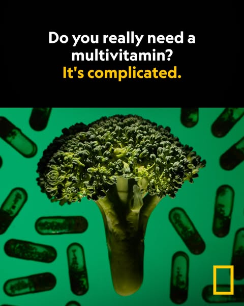 An image ad that presents the question of whether people really need a multivitamin and explains that the answer is comp