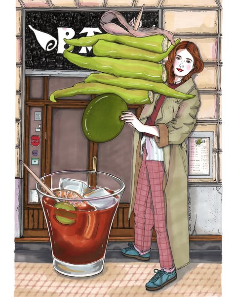 Ana Jarén Illustration ad