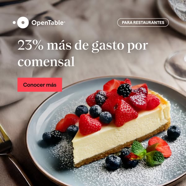 This image ad for OpenTable promotes the platform's ability to increase restaurant revenue by highlighting that rest