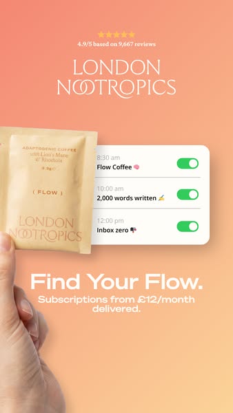 London Nootropics 🌿🍄 ad