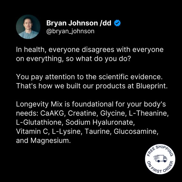 Bryan Johnson ad