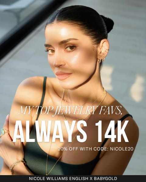 Nicole Williams English ad