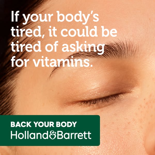 This ad uses the close up of a face to draw attention and make the copy feel highly personal. The ad uses simple languag