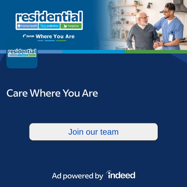 This image ad for Residential promotes job opportunities with the company. The ad features the company logo, the tagline