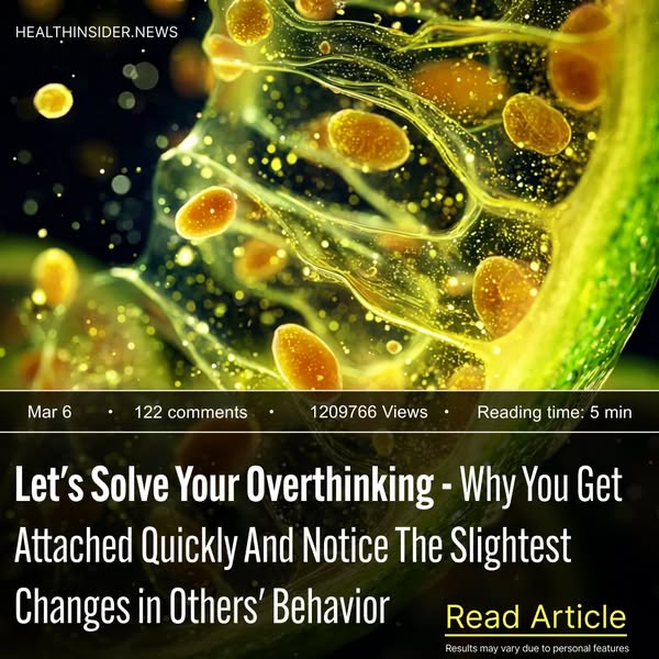 This image ad is designed to drive traffic to a blog post titled, "Let's Solve Your Overthinking - Why You Get