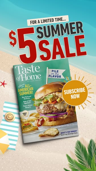 Taste of Home ad