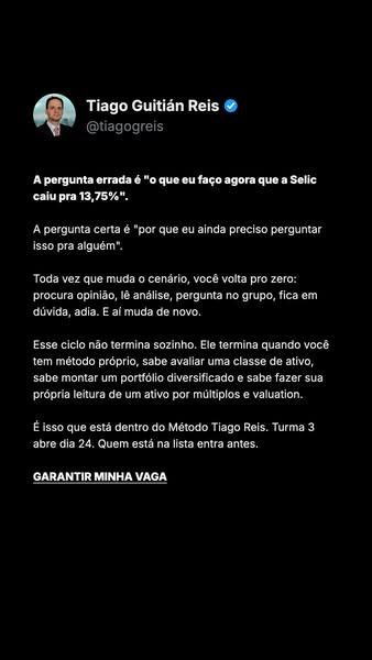 Tiago Reis ad