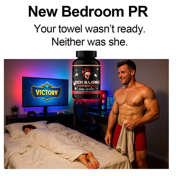 This ad is designed to grab attention and imply the benefits of the product.