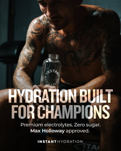 Max "Blessed" Holloway ad