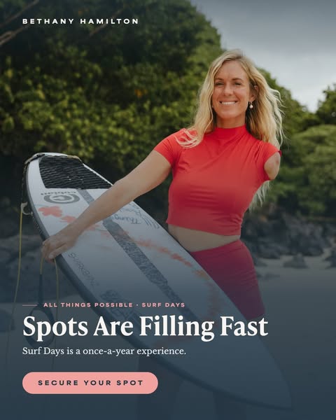 Bethany Hamilton ad