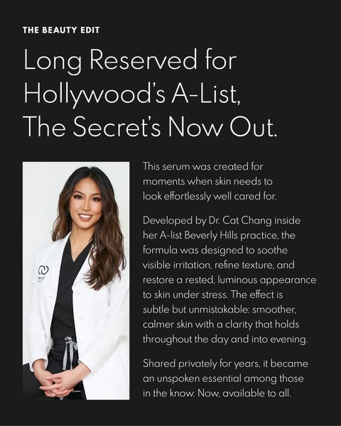 Dr. Catherine Chang ad