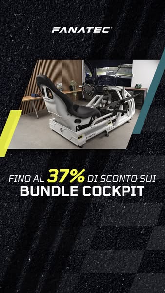 This ad features a bundle cockpit with a 37% discount. The ad is visually appealing, using a high-quality image to showc