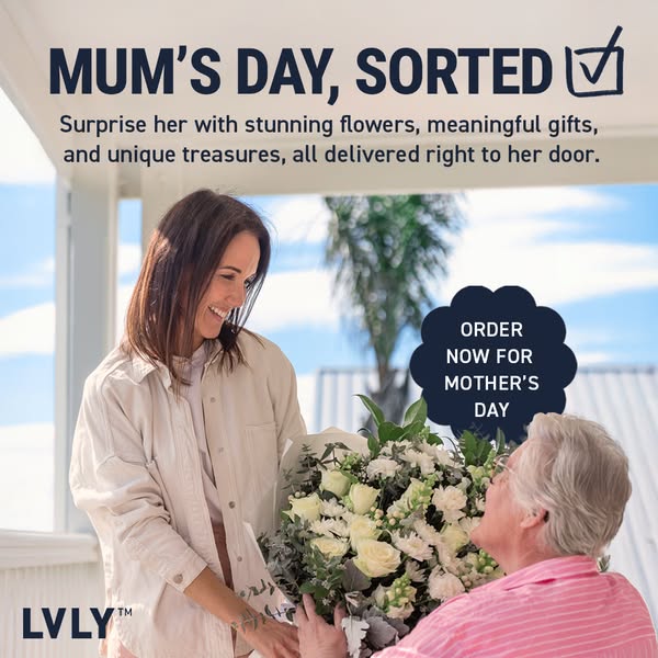 LVLY Flowers & Gifts ad
