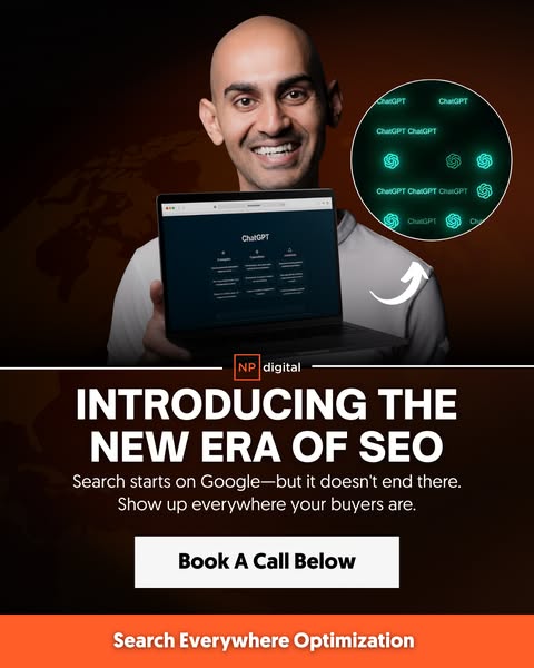 This ad introduces the concept of Search Everywhere Optimization, positioning it as the new era of SEO. It emphasizes th