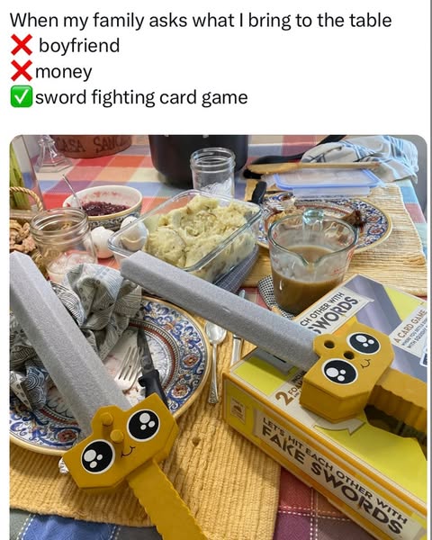 This ad uses a meme format to connect with its target audience, focusing on shared experiences and humor to promote the 