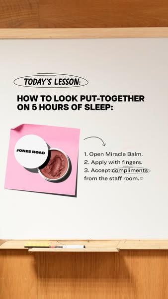 Jones Road Beauty ad